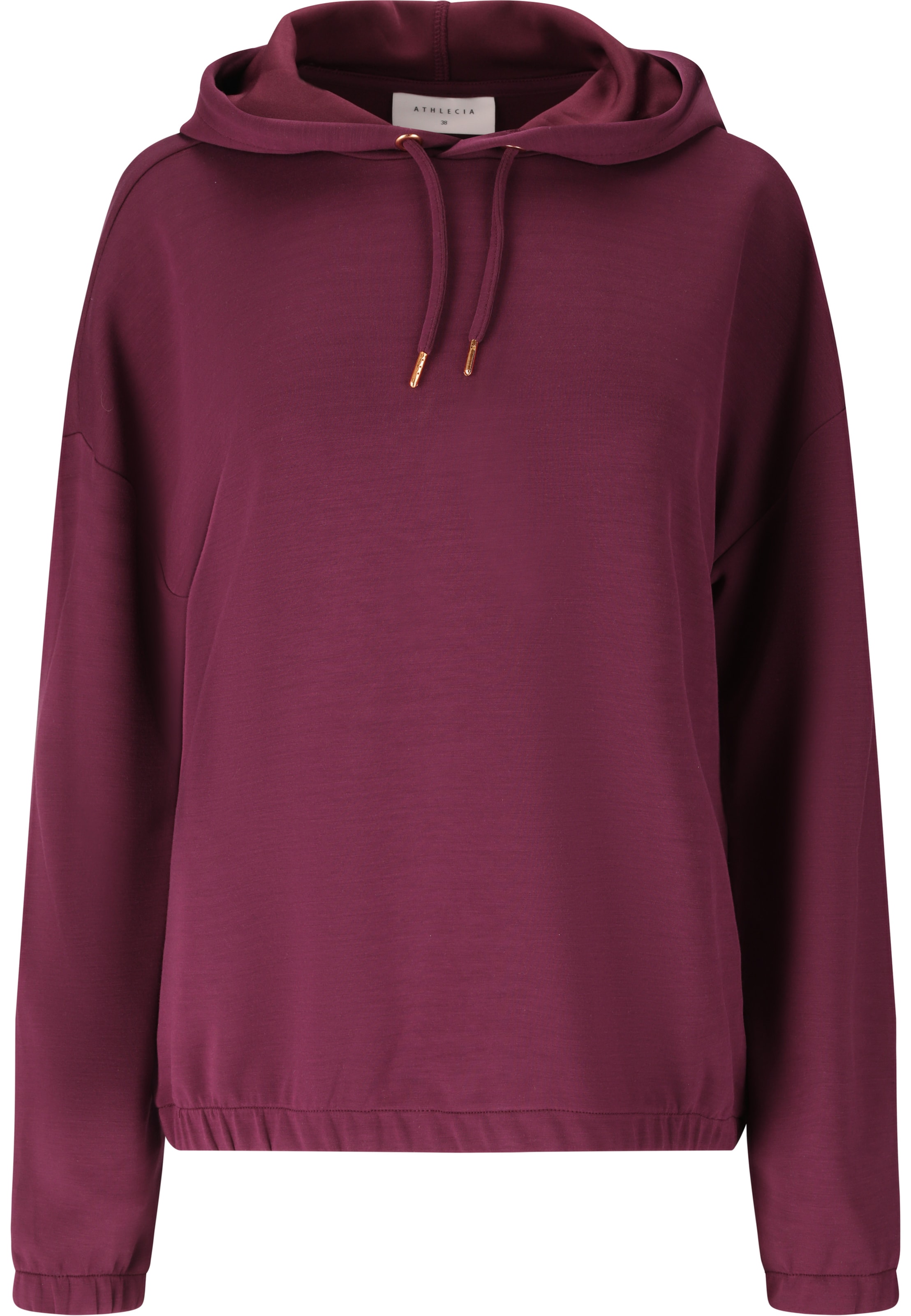 Athlecia Sportsweatshirt 'NAMIER W' in 5XL in dunkelrot, Produktansicht