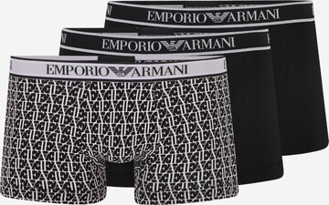 juoda Emporio Armani Boxer trumpikės: priekis