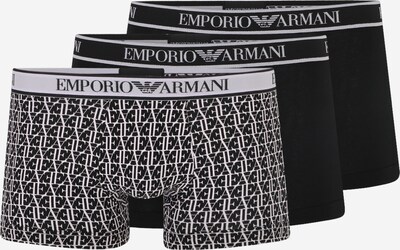Emporio Armani Boxers em preto / branco, Vista do produto