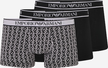 Emporio Armani Boxeralsók - fekete: elől
