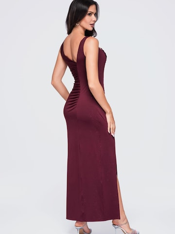 Ombre Abendkleid‌ in Rot