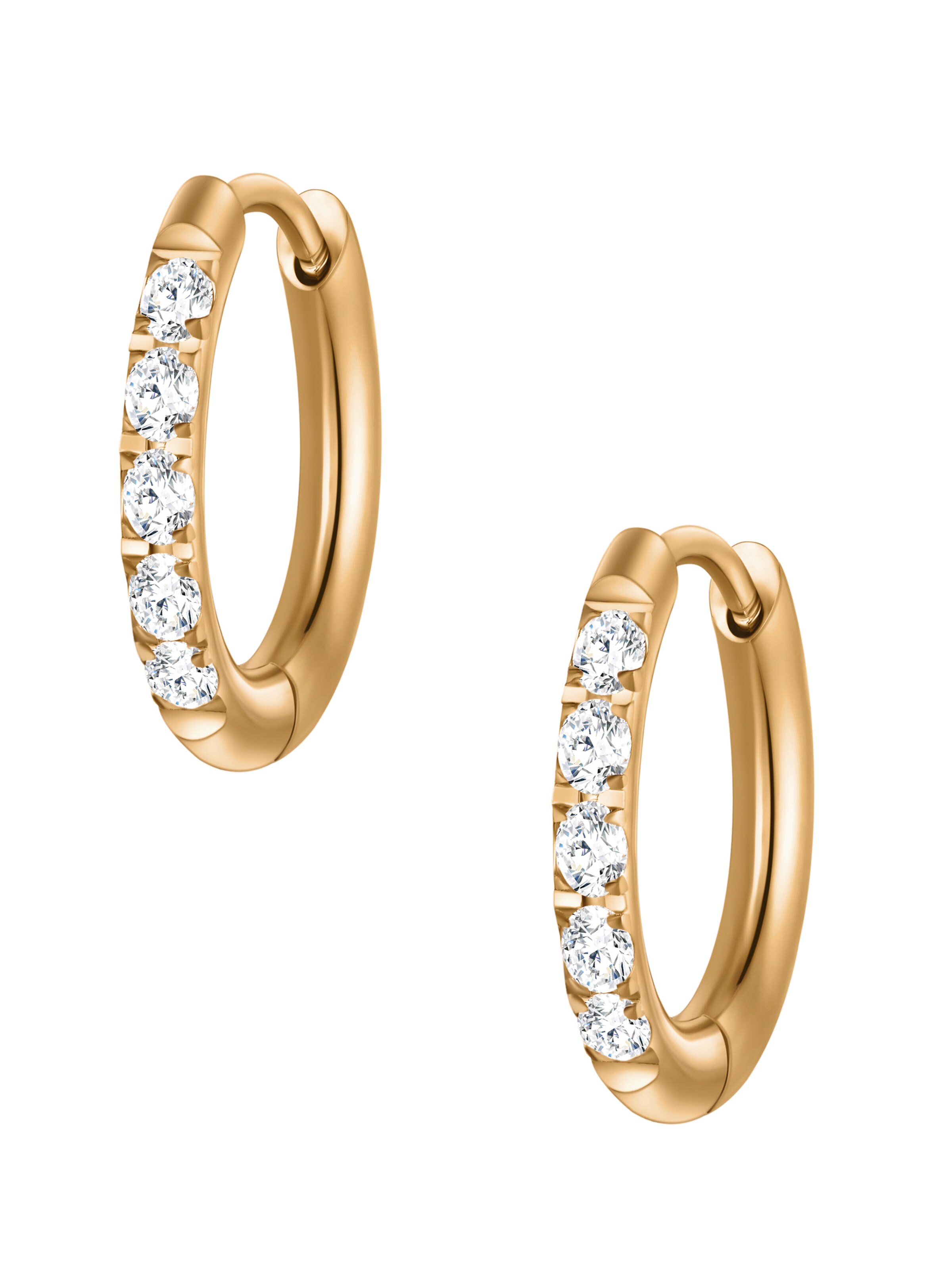 day berlin Earrings 'Stone' in Gold
