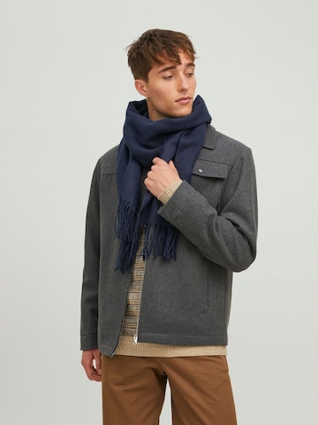 JACK & JONES Sjaal 'Solid' in Blauw: voorkant