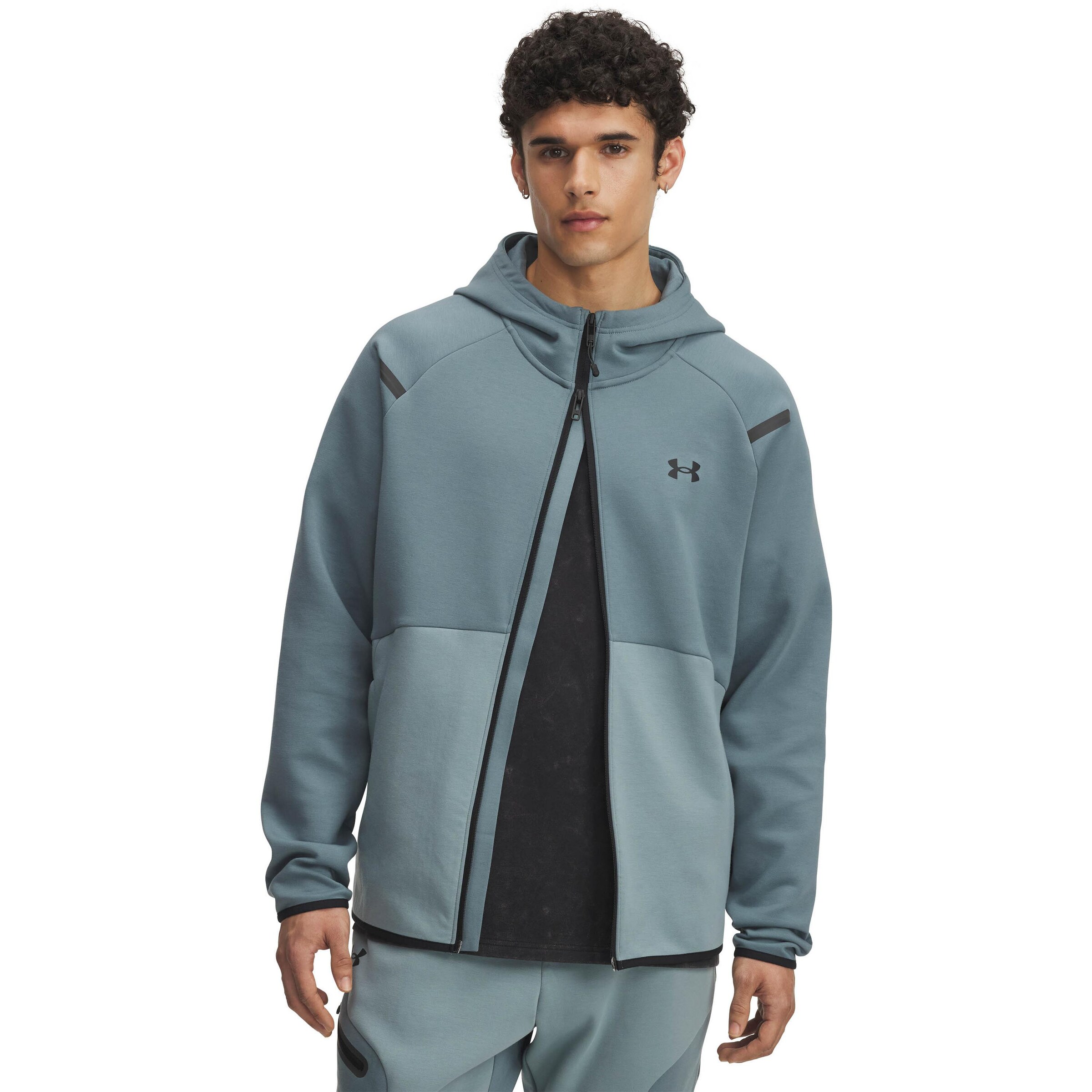 UNDER ARMOUR Athletic Jacket 'Unstoppable' in Blue: front