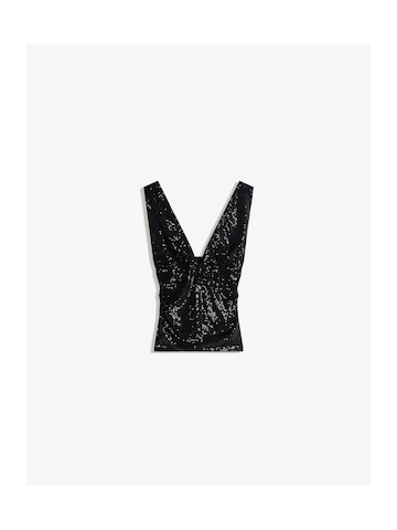 Bershka Topp i svart: framsida