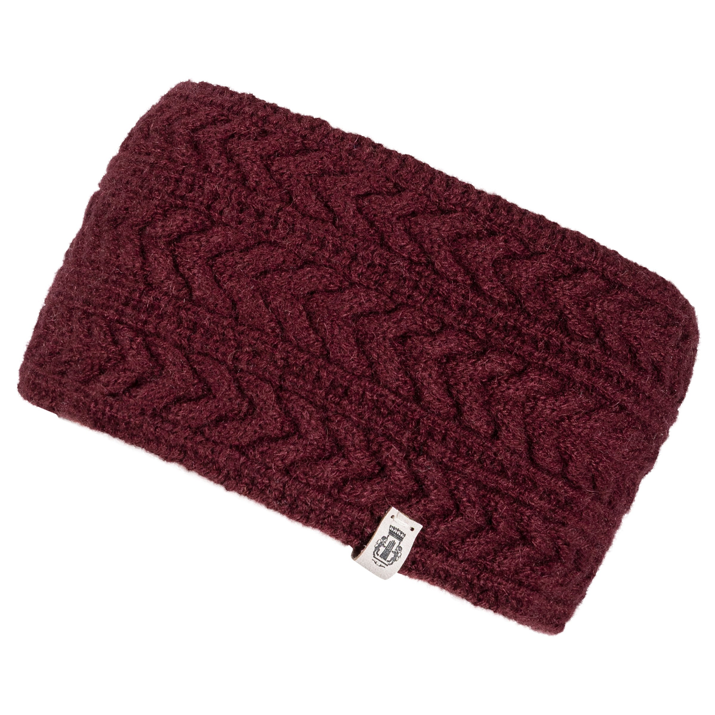 Roeckl Hoofdband 'CASHMERE TWIST' in Rood: voorkant