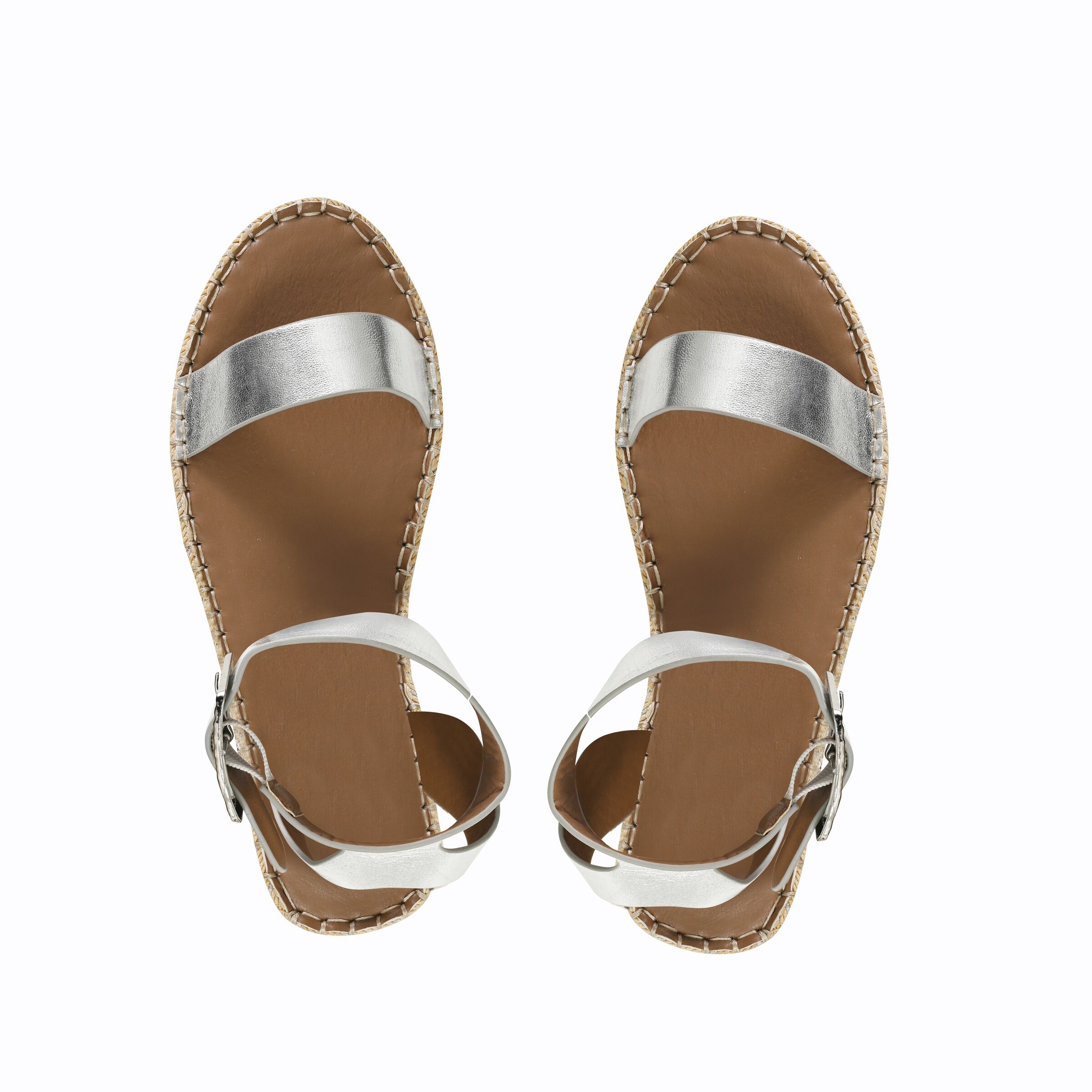 South Beach Sandaler i sølv