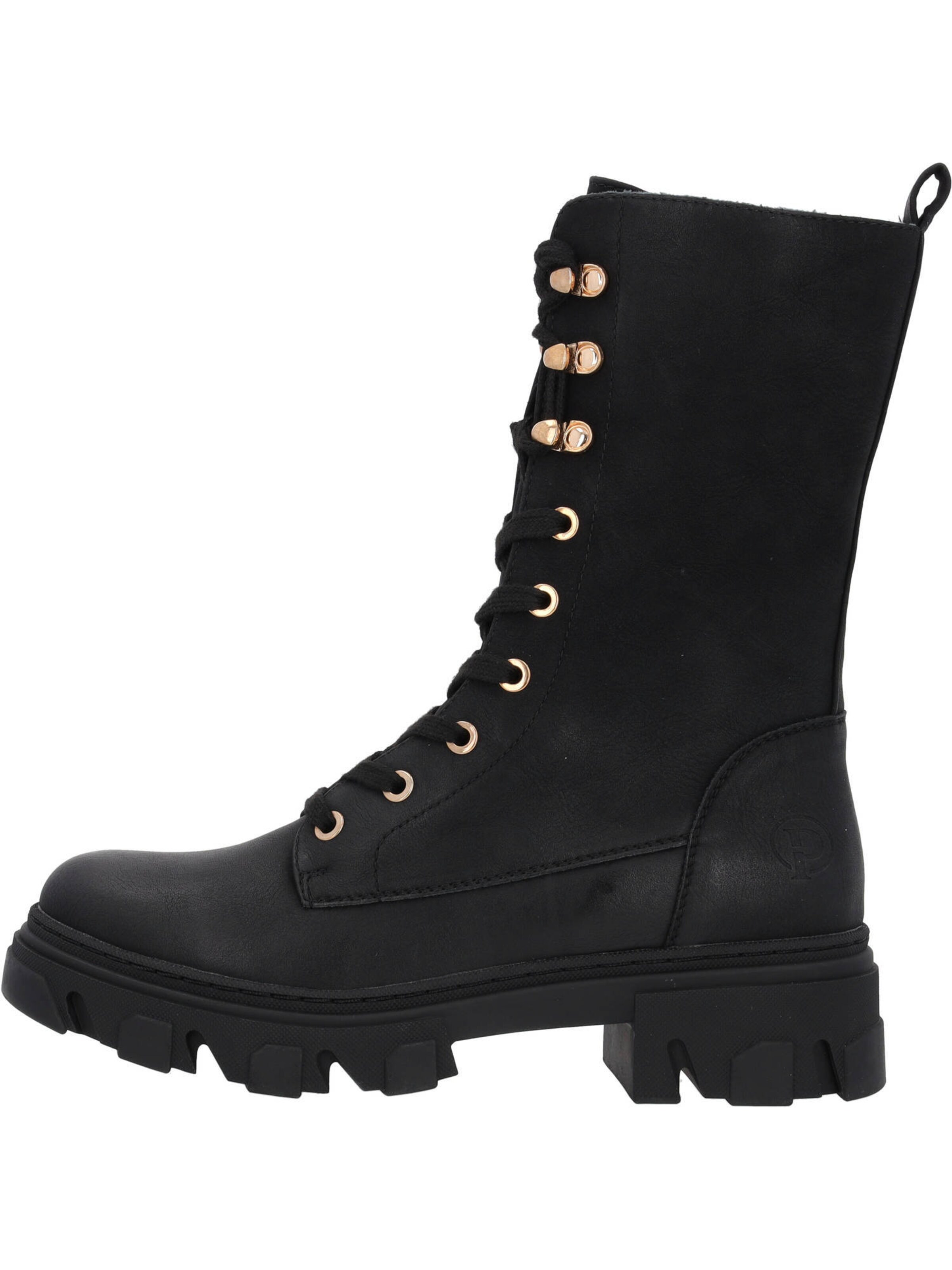 Palado Lace-Up Ankle Boots 'Gavdos' in Black