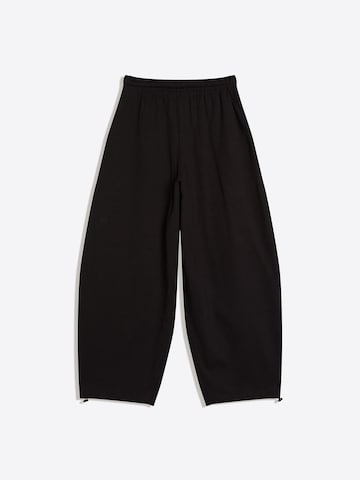 Barrel Pantalon 'BASBER' Bershka en noir