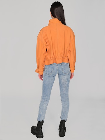 Maze Lederjacke ' 4202123 ' in Orange