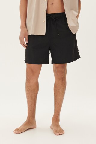 Matinique Swimming shorts 'Solid Swim' in Black: front
