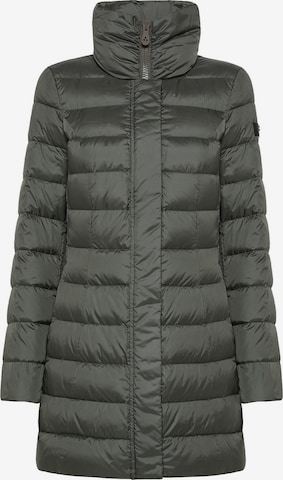 Peuterey Winter Coat in Grey: front