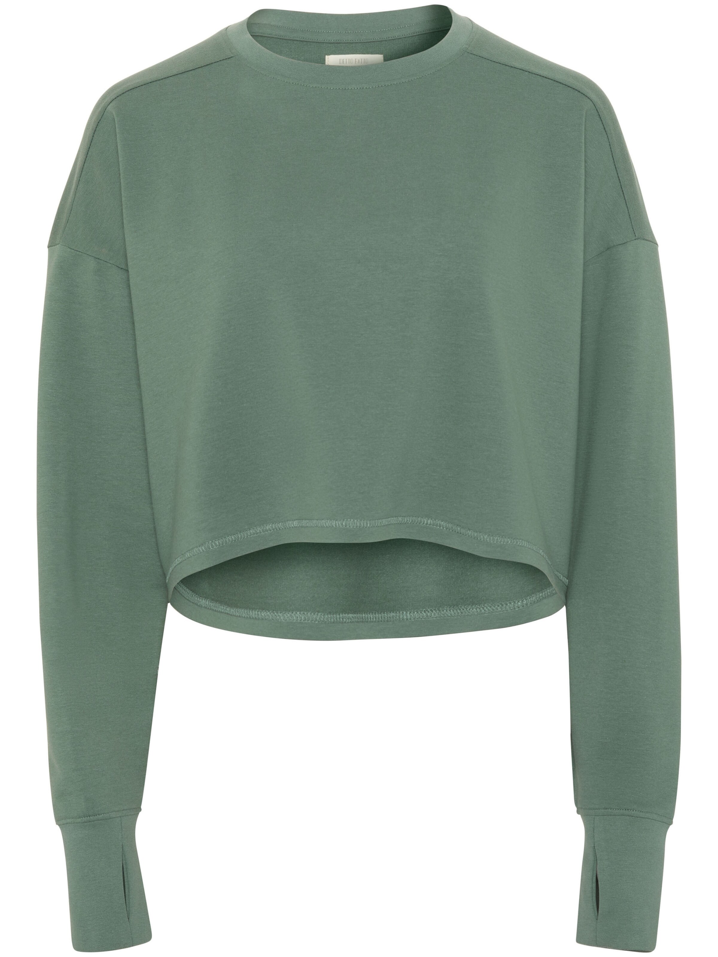 Detto Fatto Sweatshirt in Grün: Vorderseite