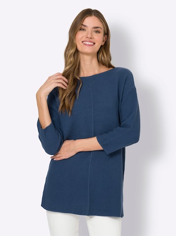heine Pullover i blå: forside
