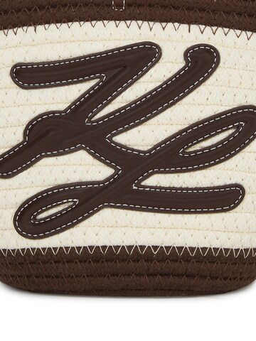 Karl Lagerfeld Strandtasche in Braun