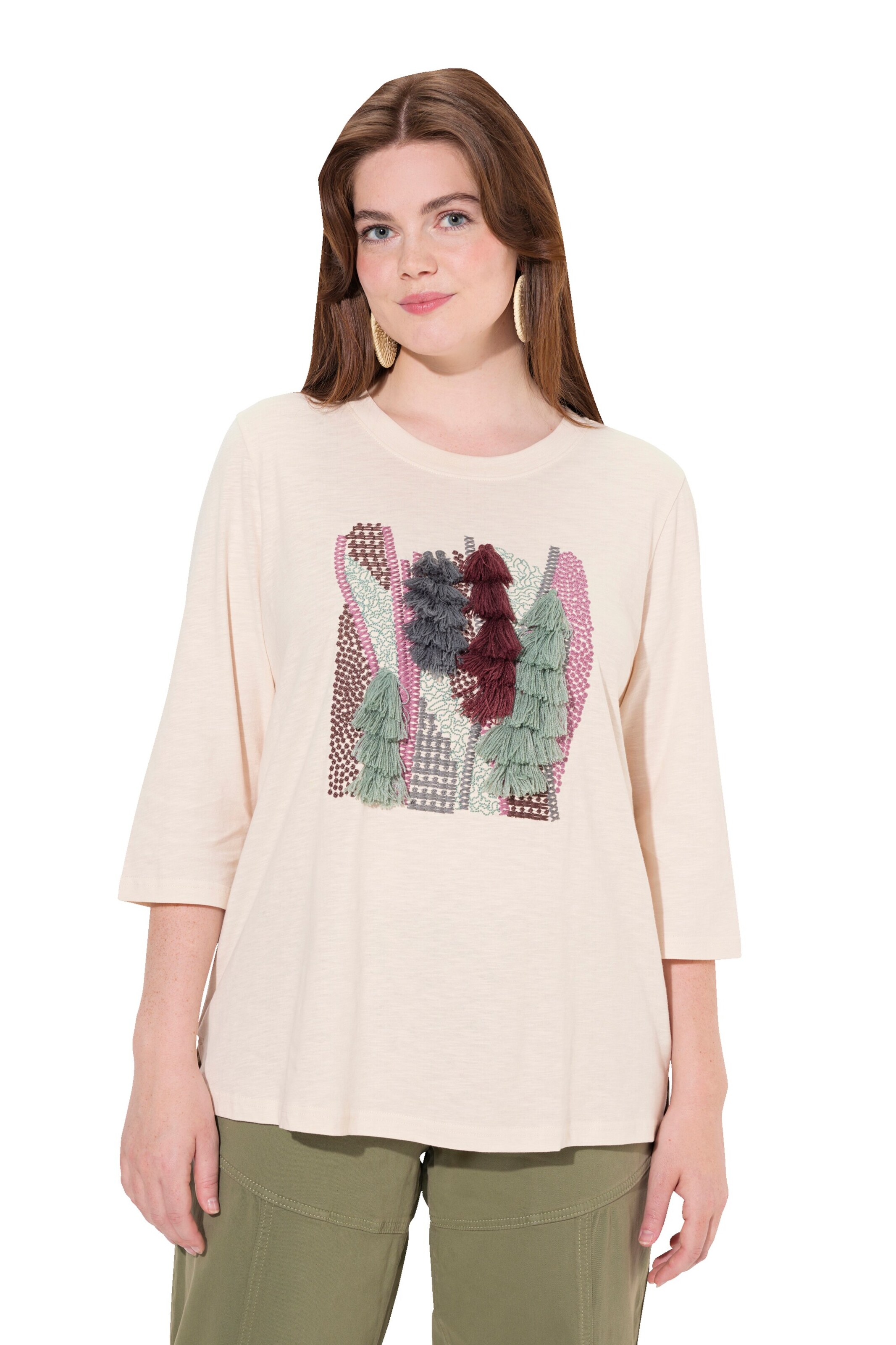 Ulla Popken Shirt in Pink: front