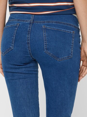 MAMALICIOUS Slimfit Jeans in Blau