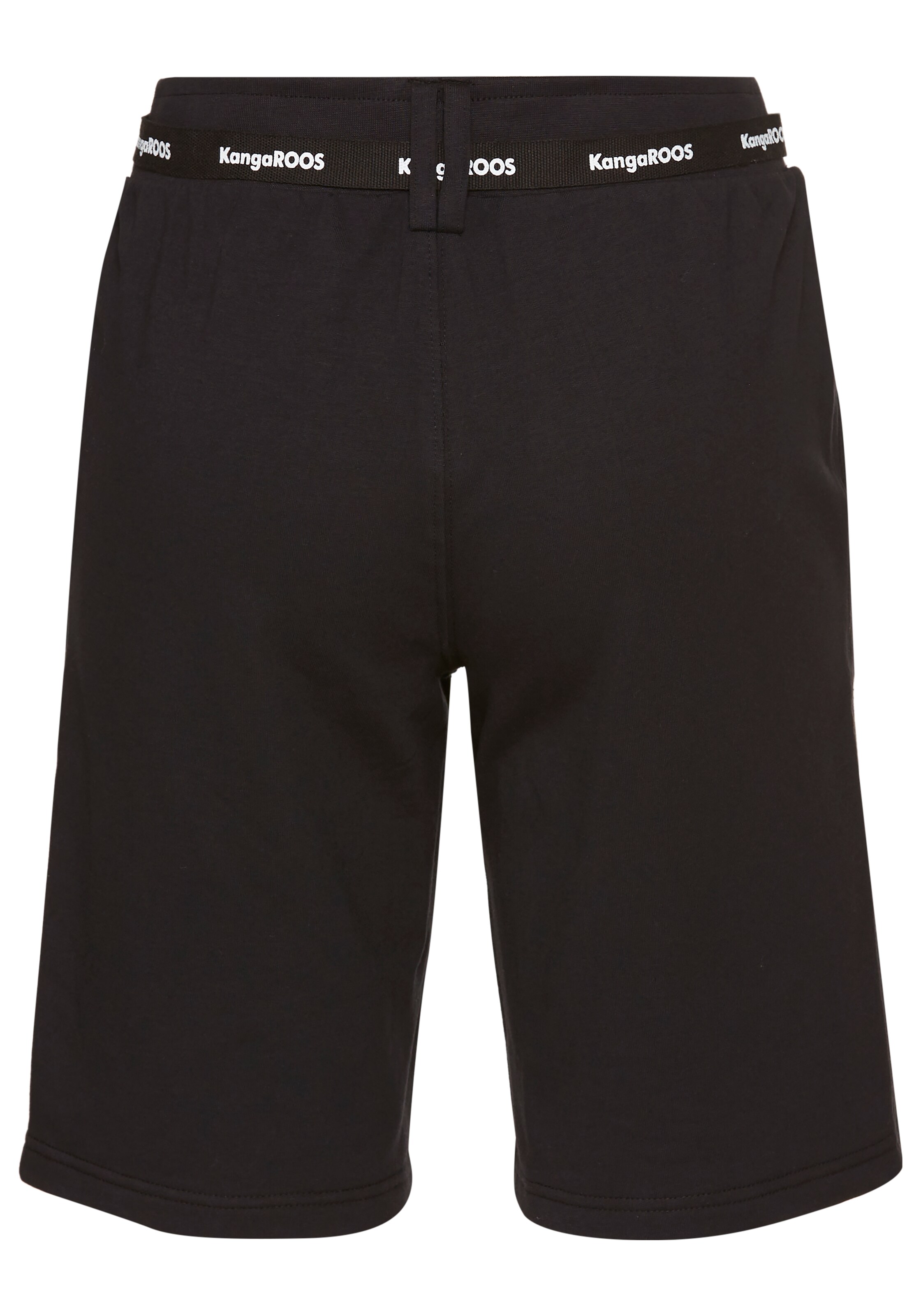 KangaROOS Regular Shorts in Schwarz