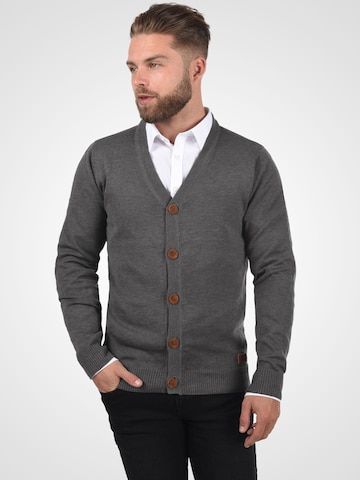 BLEND Knit cardigan 'Lennard' in Grey
