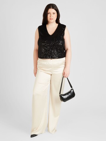 ABOUT YOU Curvy Top 'Eve' w kolorze czarny