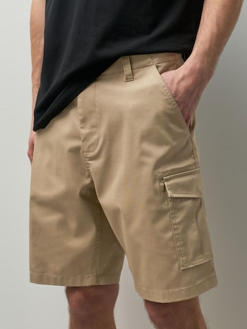 Regular Pantalon cargo Next en beige