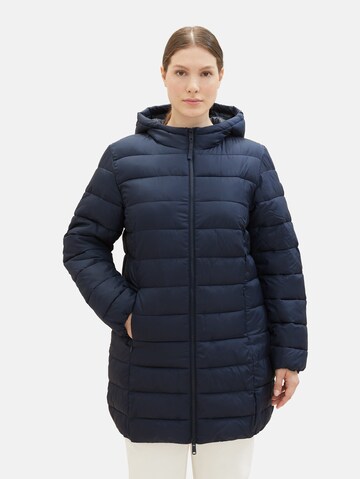 Tom Tailor Women + Winter jacket in Blue: front