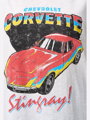 T-shirt 'Corvette Stingray' Recovered en beige