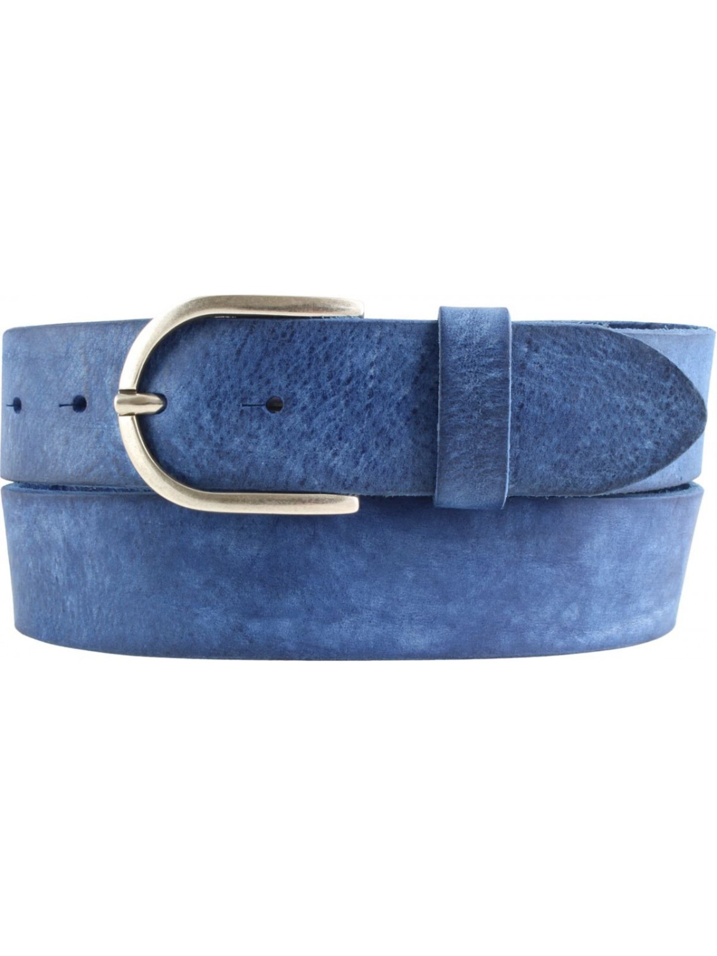 BELTINGER Gürtel 'Biancae'‌‌‌‌‌‌‌ in Blau: Vorderseite