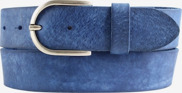 BELTINGER Gürtel 'Biancae' in Blau: Vorderseite