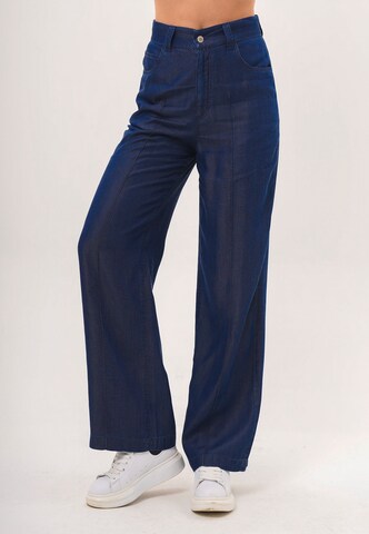 FRESHLIONS Regular Broek 'Giona' in Blauw