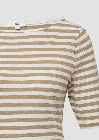 T-shirt s.Oliver en marron