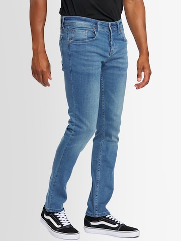 Alessandro Salvarini Regular Jeans in Blue: front