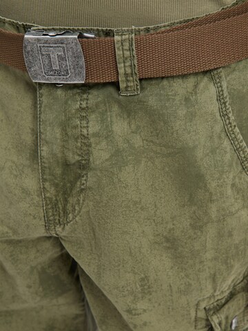 TIMEZONE Regular Cargo Pants 'Maguire' in Green