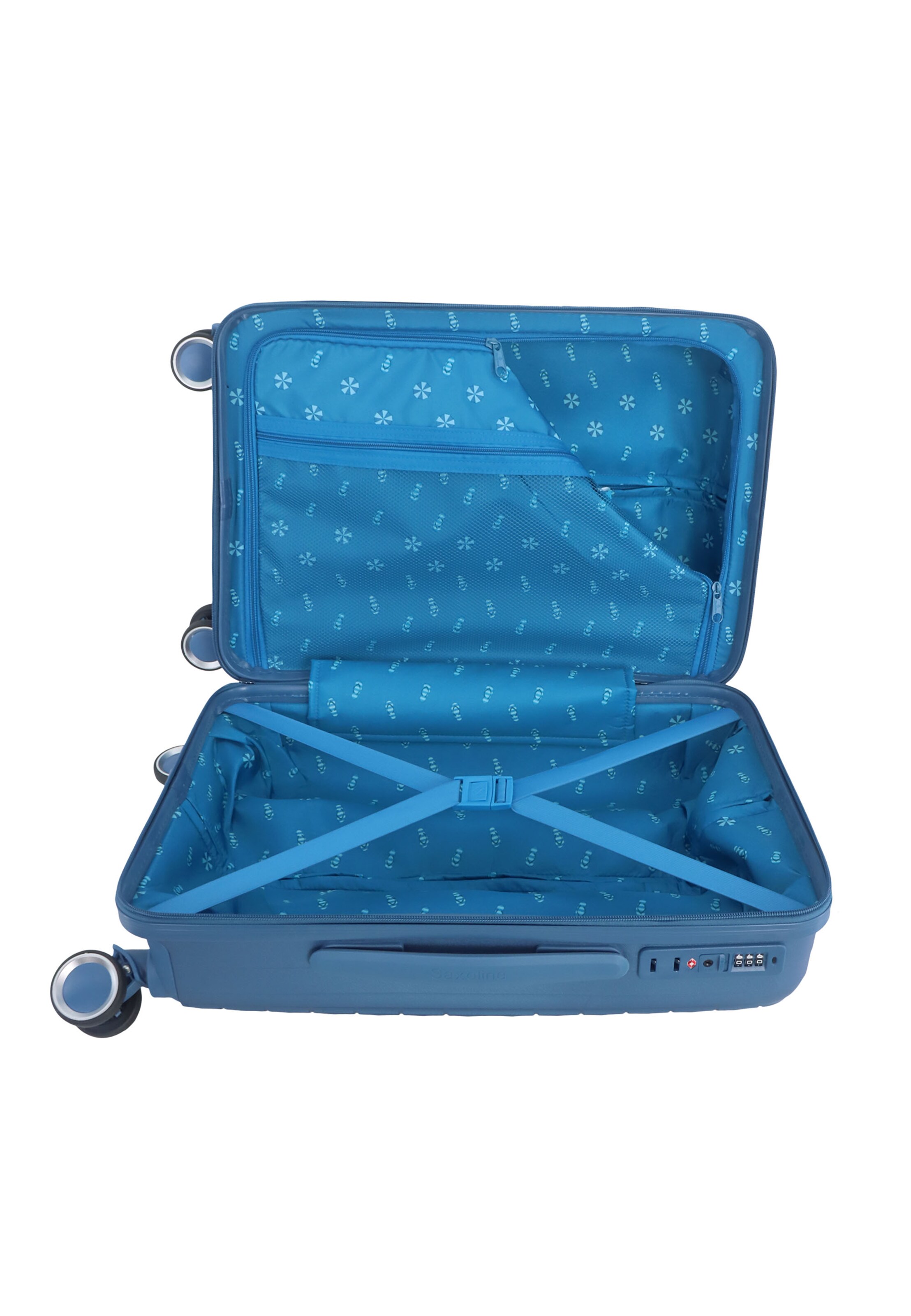 Saxoline Suitcase 'Resort' in Blue