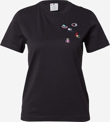 Champion Authentic Athletic Apparel Performance Shirt in Black: front