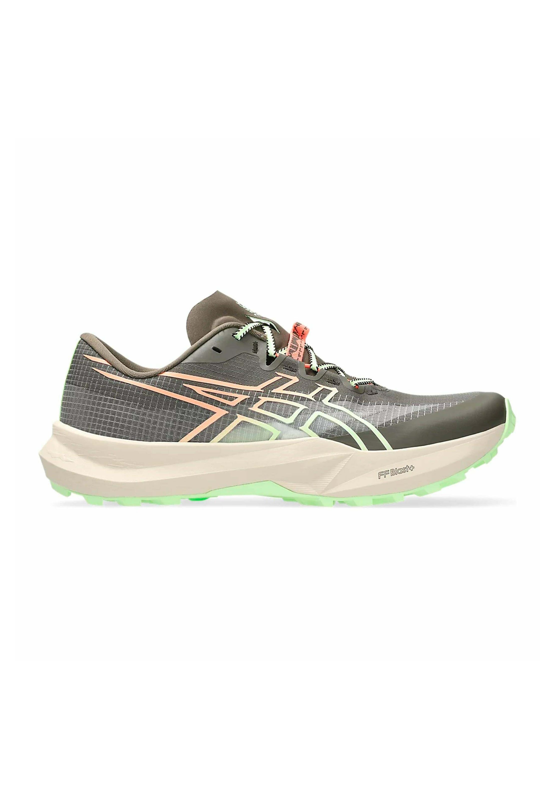 ASICS Løbesko 'Fuji Lite 7' i 42 i brun / mint / orange, Produktvisning