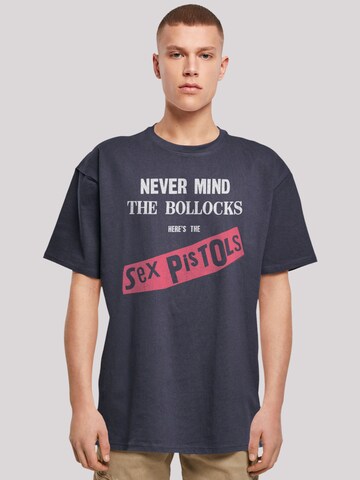 T-Shirt 'Sex Pistols NMTB Original Album' F4NT4STIC en bleu : devant