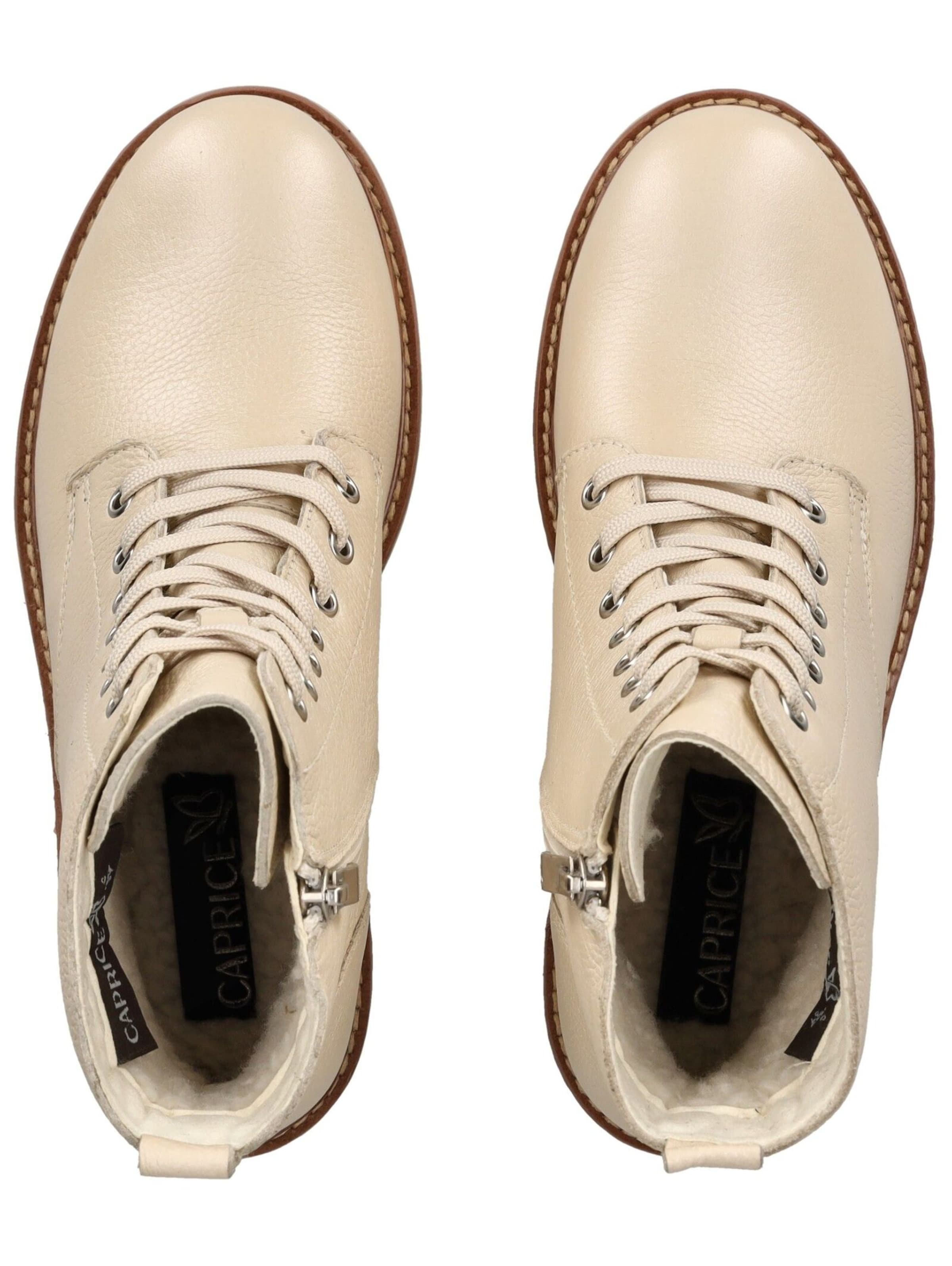 CAPRICE Veterlaarsjes in Wit