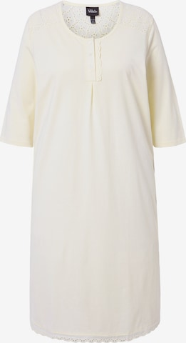 Ulla Popken Nightgown in Beige: front