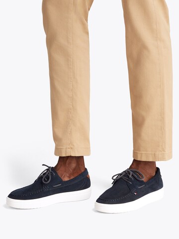 TOMMY HILFIGER Mokassin i blå
