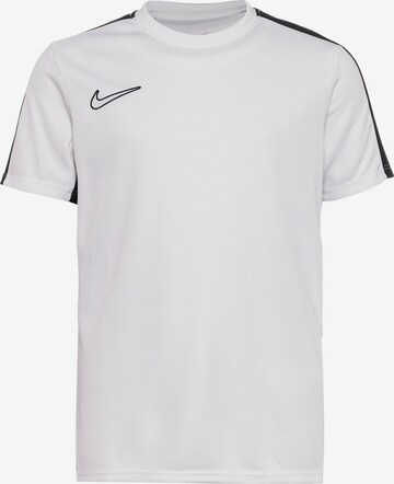 NIKE Functioneel shirt 'Academy23' in Wit: voorkant