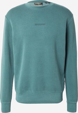 žalia Superdry Megztinis be užsegimo: priekis