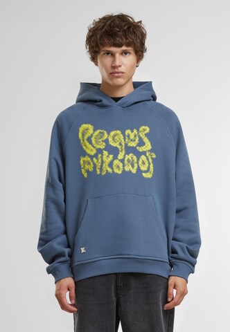 Felpa di Pequs in blu: frontale