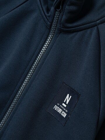 NAME IT - Sudadera con cremallera 'Jakka' en azul