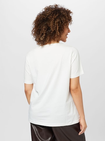SAMOON Тениска в бяло