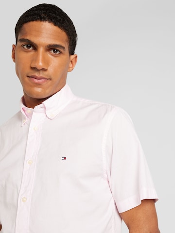 TOMMY HILFIGER Regular fit Button Up Shirt in Pink