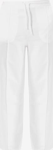 Felix Hardy Pressveckad byxa i vit: framsida