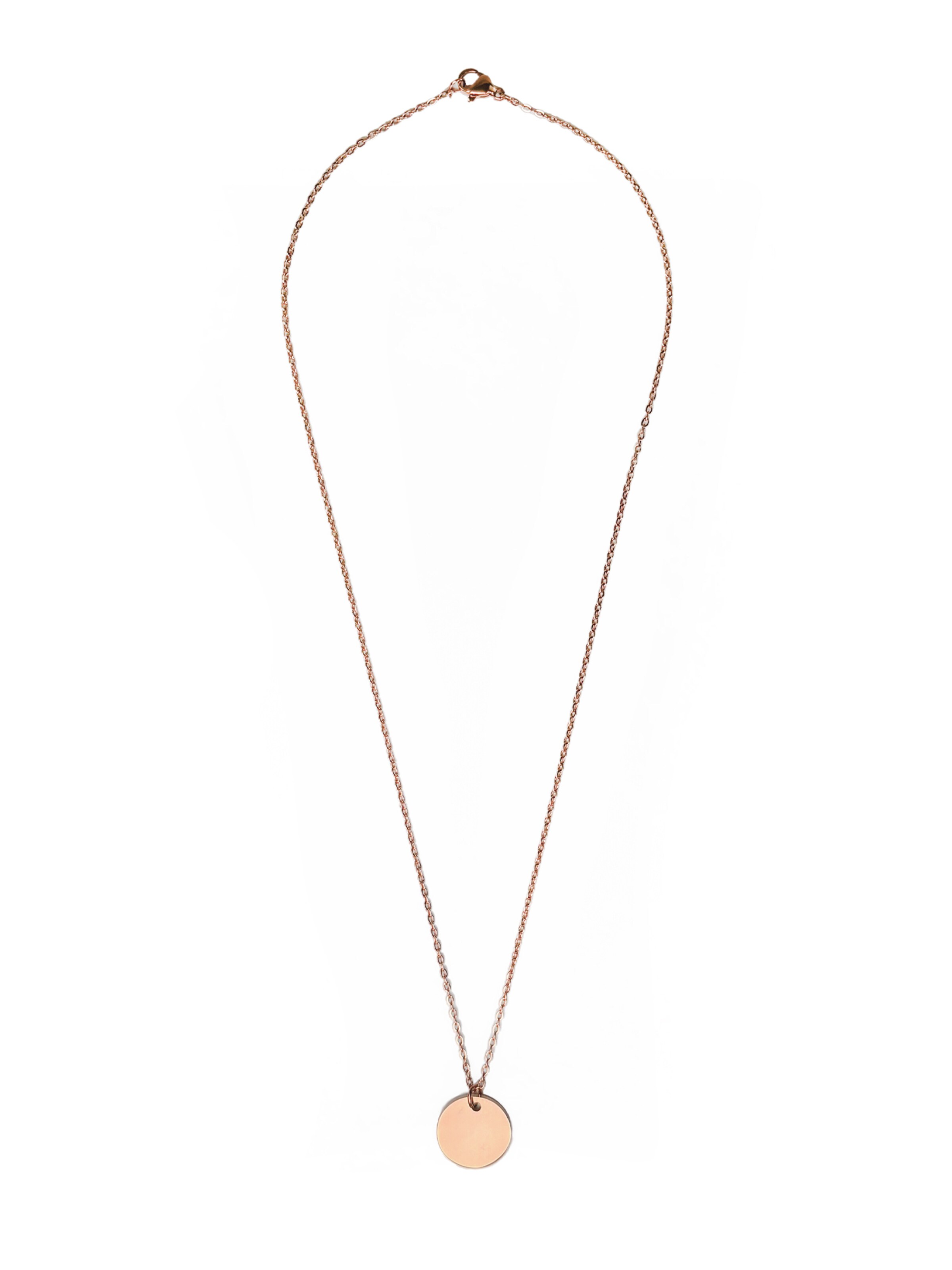 lePelou Ketting 'SERIN' in Goud: voorkant