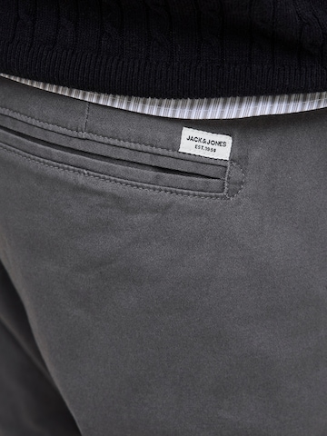 JACK & JONES - Loosefit Pantalón chino 'JPSTKANE JJDAVE' en gris