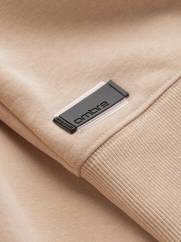 Ombre Sweatshirt ' OM-SSBN-0159 ' in Beige